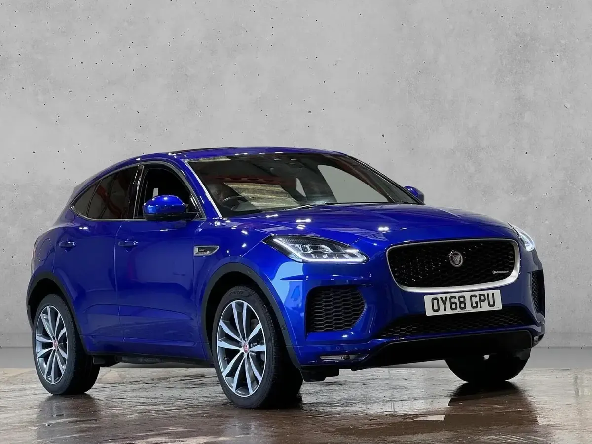 Used Jaguar E-Pace R-Dynamic 180 HP (132 kW) 2018 Blue SUV