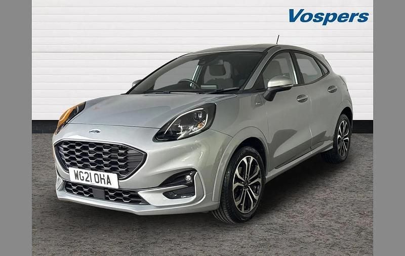 Used Ford Puma ST-Line 125 HP (91 kW) 2021 Silver Coupe