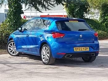 Used Seat Ibiza FR 110 HP (80 kW) 2022 Blue Hatchback
