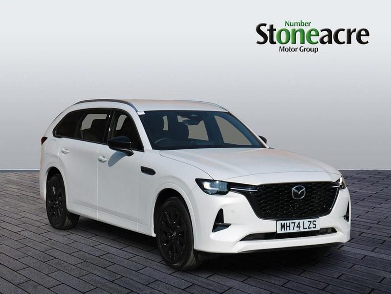 White Used 2025 Mazda CX-80 Homura-Line SUV | £39,995 (Super price) - Image 1/2