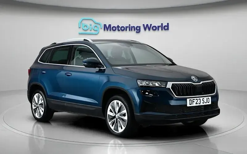 Used Skoda Karoq SE L 150 HP (110 kW) 2023 Blue SUV