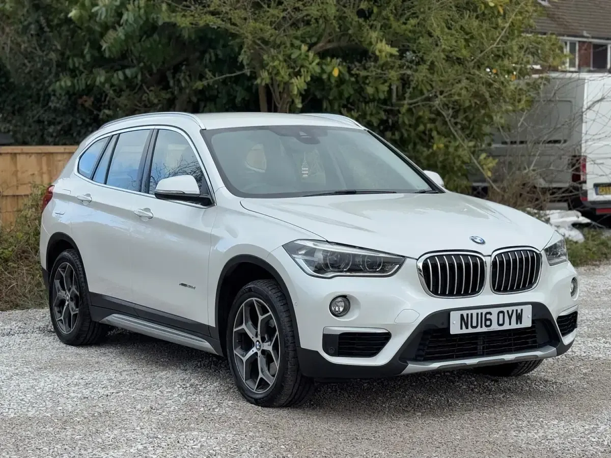 Used BMW X1 xLine 190 HP (139 kW) 2016 White SUV