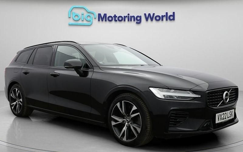 Used Volvo V60 R-Design 349 HP (256 kW) 2021 Black Estate
