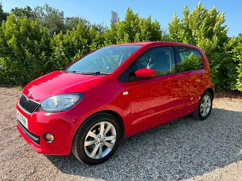 Used Skoda Citigo SE L 2017 Red Hatchback