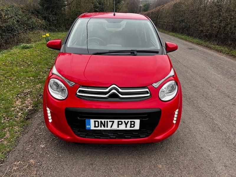Used Citroën C1 Feel 2017 Red Hatchback