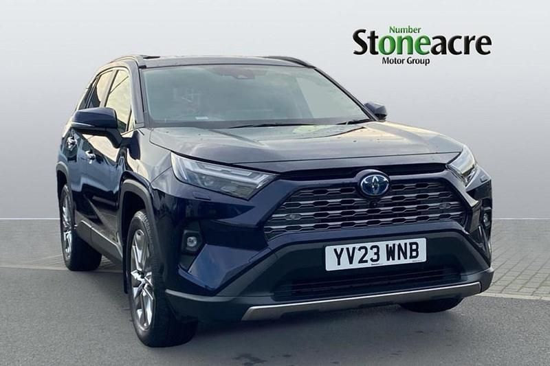 Blue Used 2023 Toyota RAV4 Hybrid SUV | £32,500 (Fair price) - Image 1/1