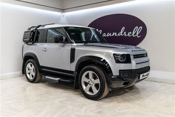 Hakuba silver Used 2021 Land Rover Defender First Edition SUV | £44,950 (Fair price) - Image 1/1
