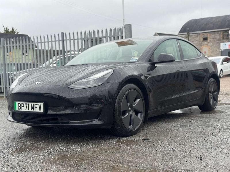 Used Tesla Model 3 Long Range AWD 366 kW (498 HP) 2022 Black Sedan