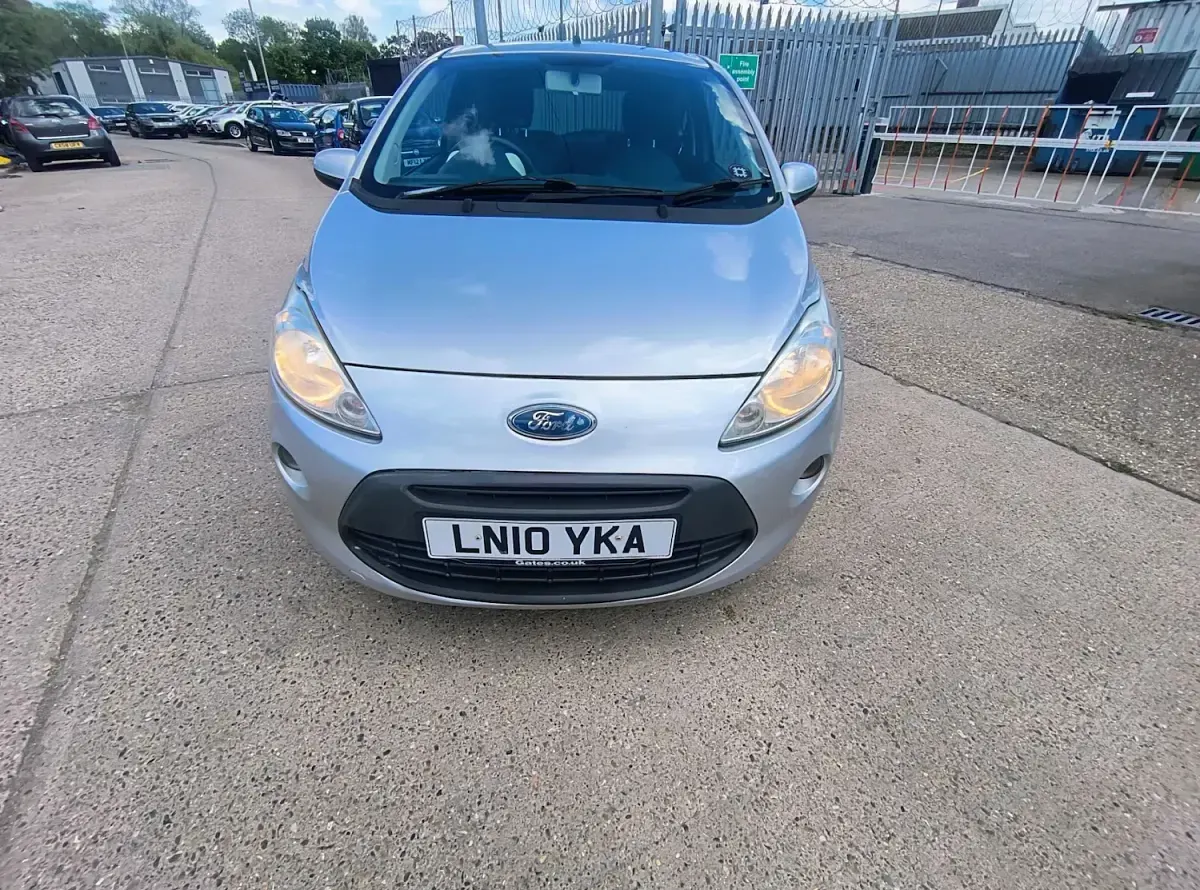 Used Ford Ka Zetec 69 HP (50 kW) 2010 Silver Hatchback