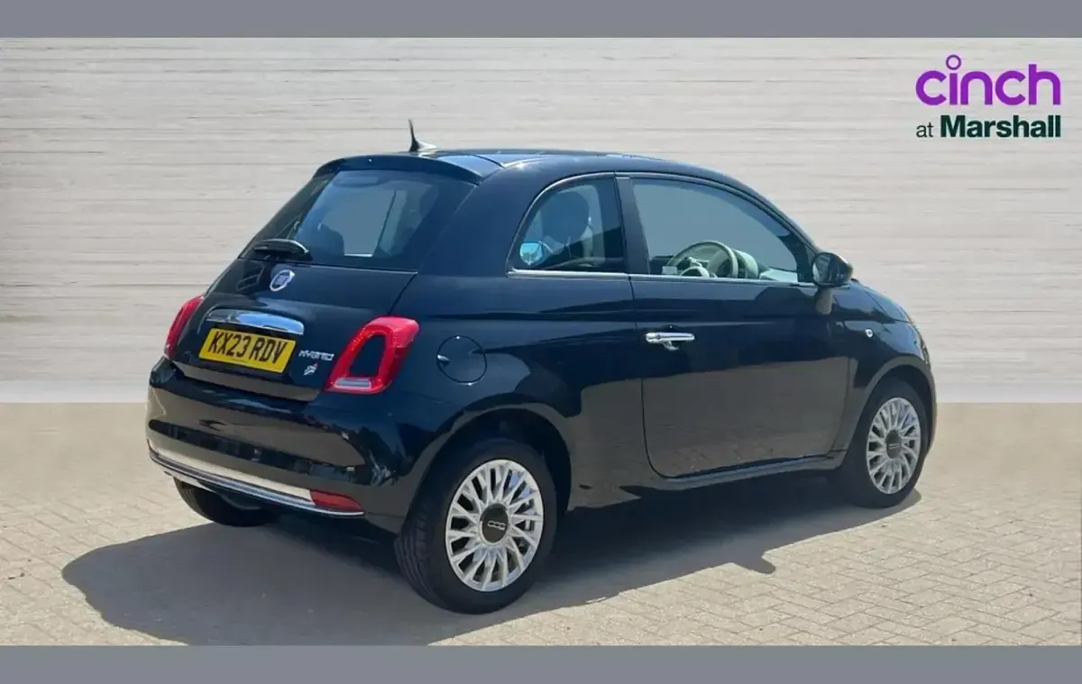 Used Fiat 500 70 HP (51 kW) 2023 Black Hatchback
