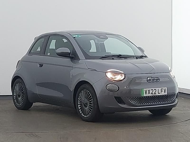 Grey Used 2022 Fiat 500e Icon Hatchback | £14,698 (Fair price) - Image 1/4