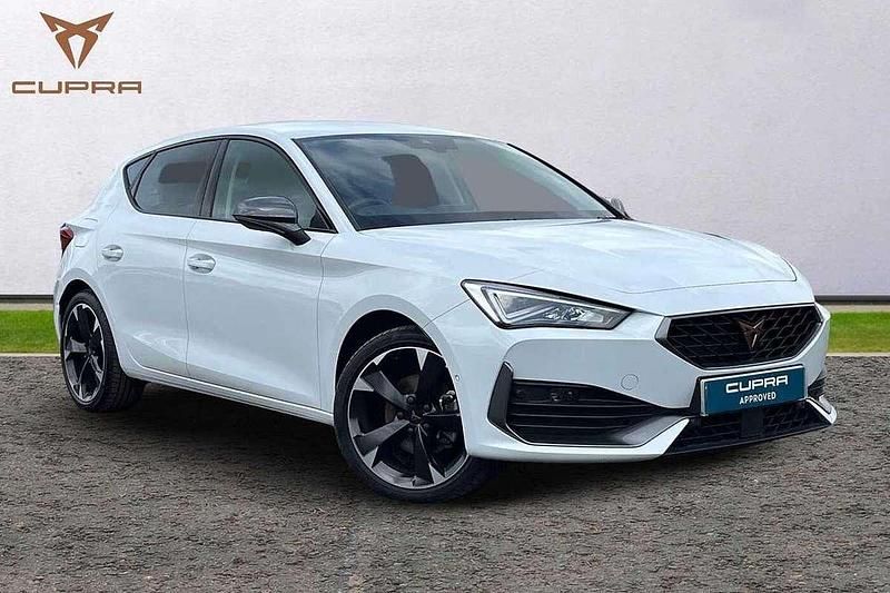 White Used 2024 Cupra Leon Hatchback | £19,795 (Fair price) - Image 1/4