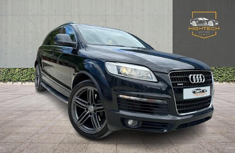 Black Used 2008 Audi Q7 S-Line SUV | £4,450 (Fair price) - Image 1/4