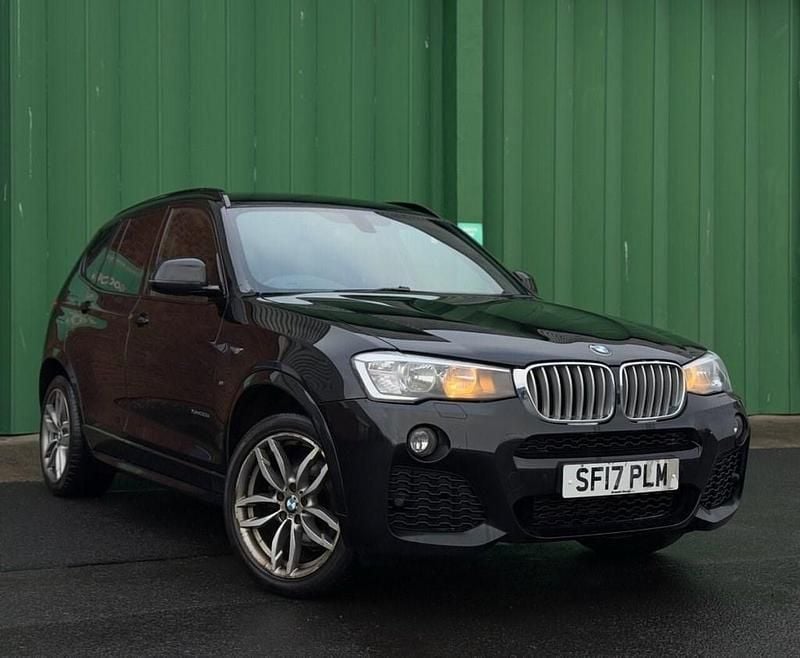 Black Used 2017 BMW X3 M Sport SUV | £11,995 (Good price) - Image 1/4