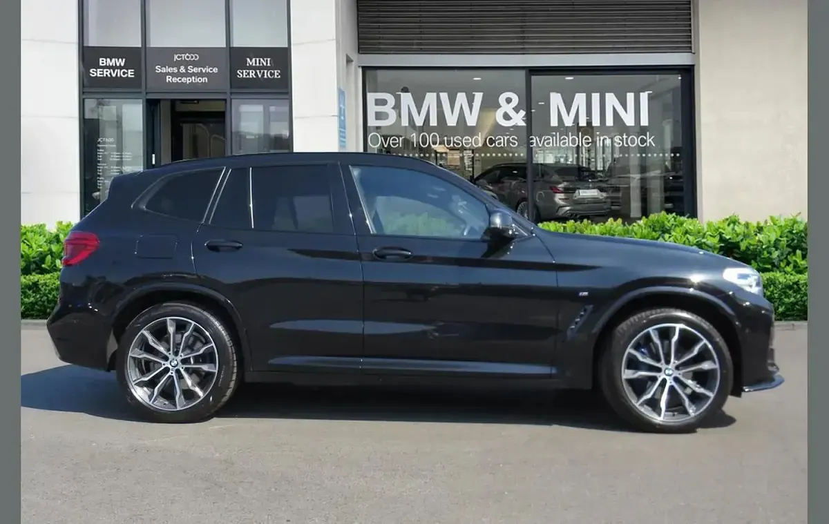 Used BMW X3 M Sport 292 HP (214 kW) 2020 Black SUV