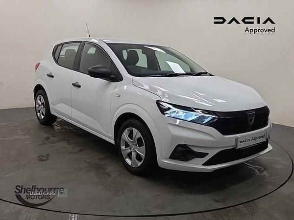 White Used 2022 Dacia Sandero Essentiel Hatchback | £8,795 (Super price) - Image 1/4