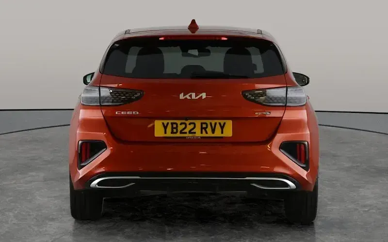 Used Kia Ceed GT-Line 160 HP (117 kW) 2022 Orange Hatchback