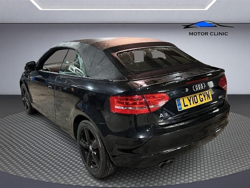 Used Audi A3 Cabriolet 2010 Black Cabriolet