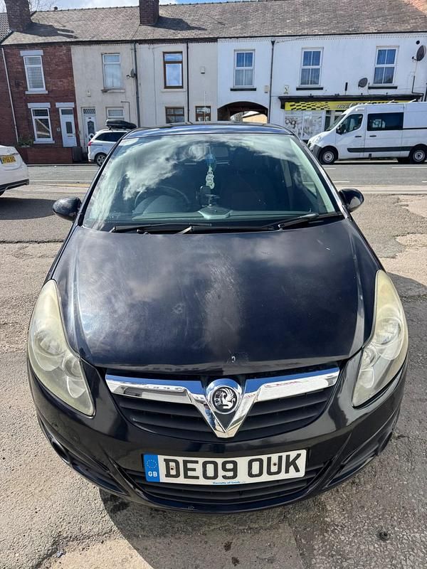 Used Vauxhall Corsa 2009 Black Hatchback