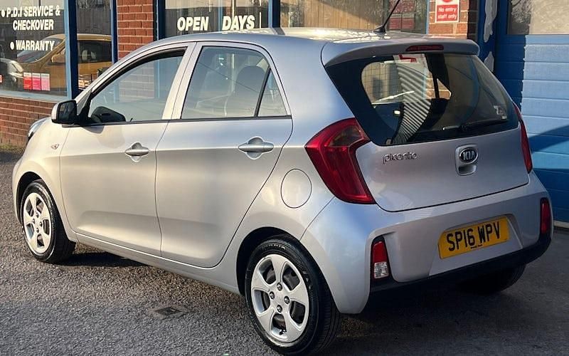 Used Kia Picanto 66 HP (48 kW) 2016 Silver Hatchback