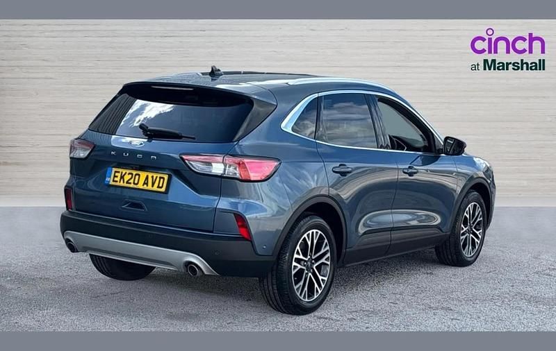 Used Ford Kuga Titanium 120 HP (88 kW) 2020 Blue SUV