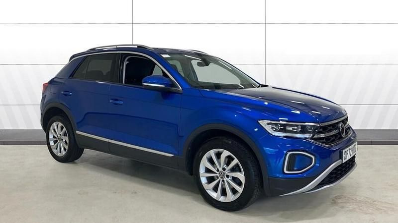 Used VW T-Roc Style 110 HP (80 kW) 2022 Blue SUV