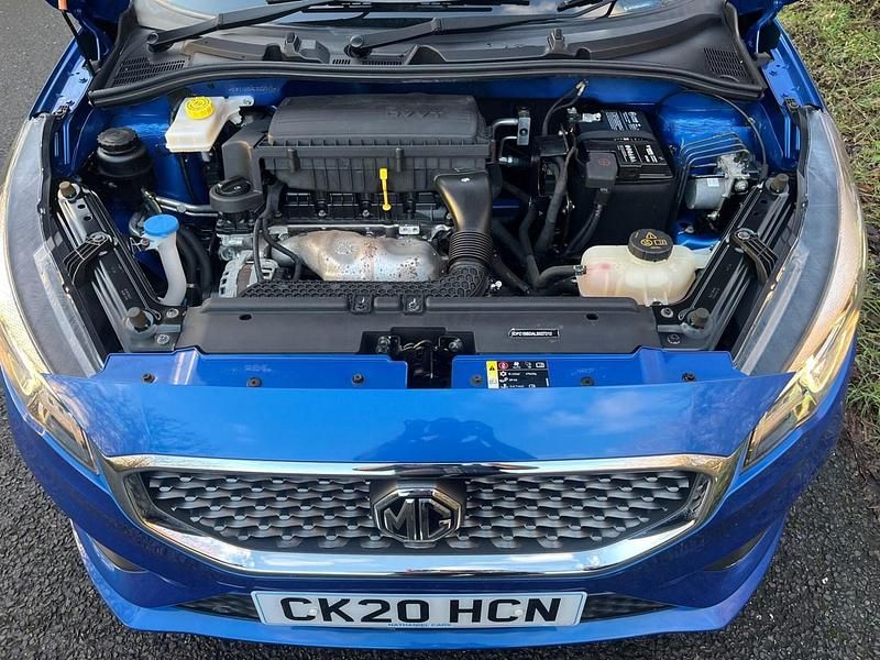 Usado MG MG3 Excite 106 HP (77 kW) 2020 Azul Citadino