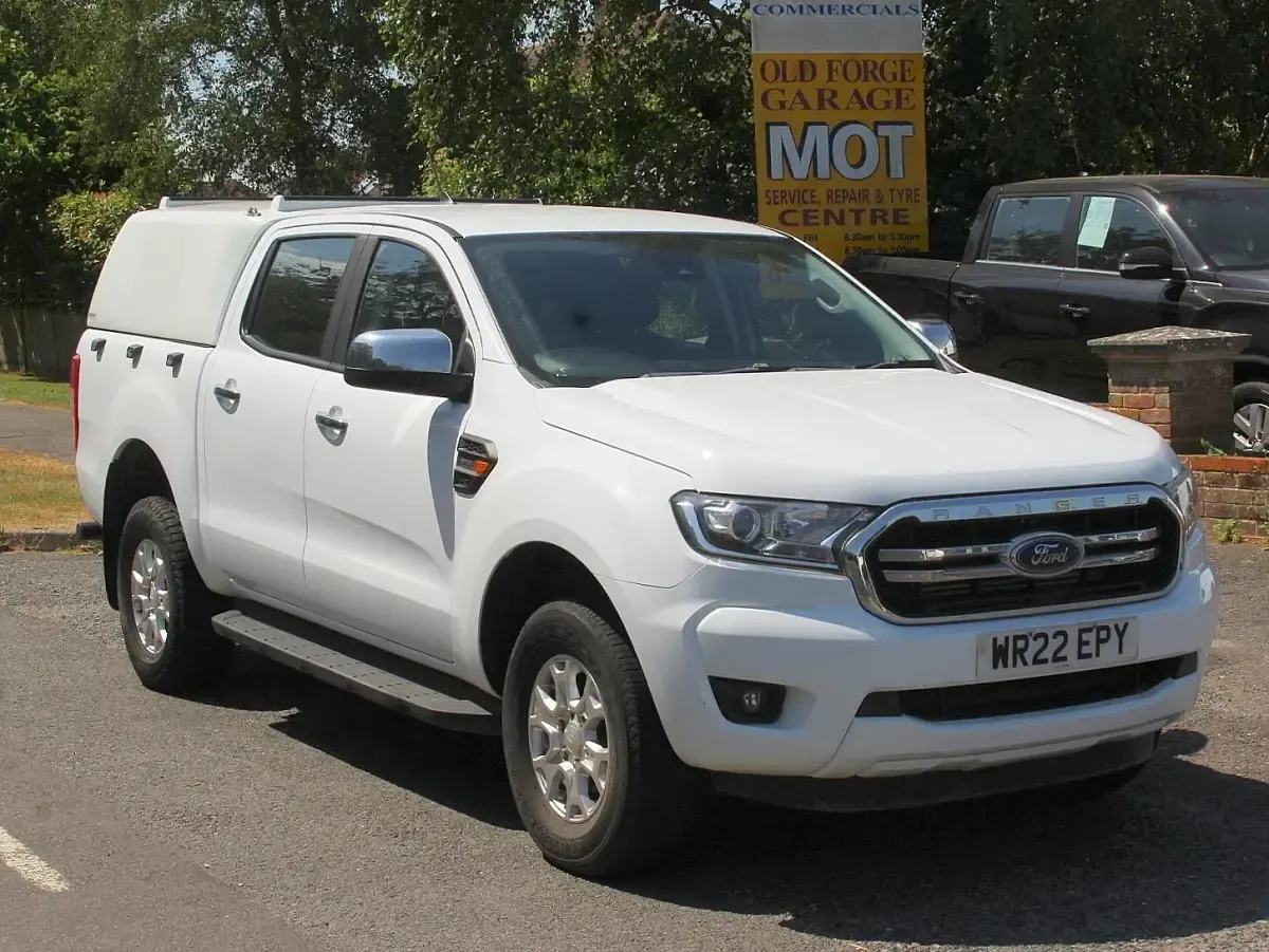 Used Ford Ranger XLT 170 HP (125 kW) 2022 White Pickup