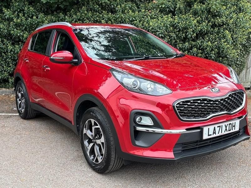 Red Used 2022 Kia Sportage 2 SUV | £17,808 (Super price) - Image 1/4