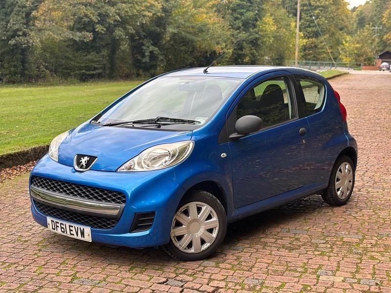 Blue Used 2012 Peugeot 107 Hatchback | £2,650 (A bit pricey) - Image 1/4