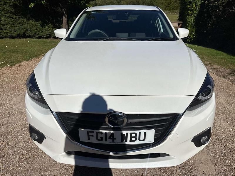 Używany Mazda 3 165 KM (121 kW) 2014 Biały Hatchback
