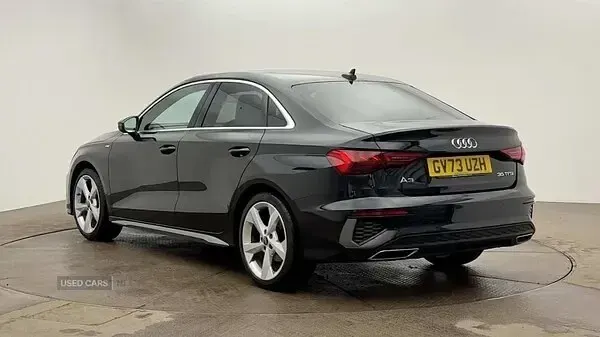 Used Audi A3 S-Line 150 HP (110 kW) 2024 Black Sedan