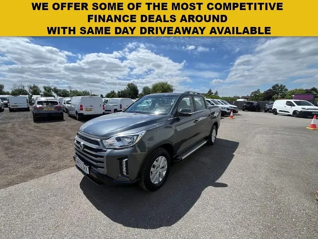 Used SsangYong Musso 187 HP (137 kW) 2023 Grey Pickup