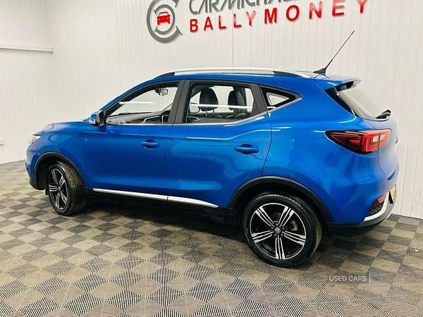 Used MG ZS Exclusive 106 HP (77 kW) 2019 Blue SUV