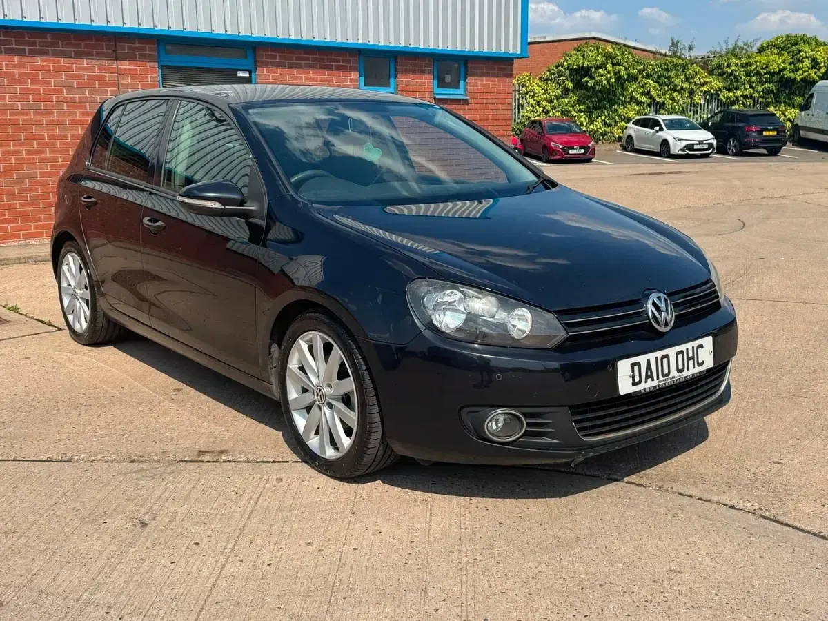Used VW Golf VI GT 2010 Black Hatchback