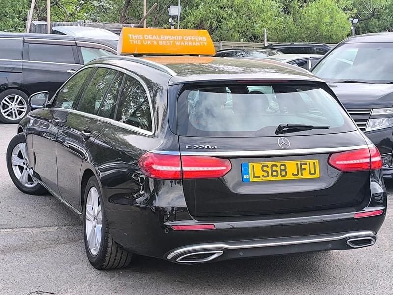 Used Mercedes E220 SE 2018 Black Estate