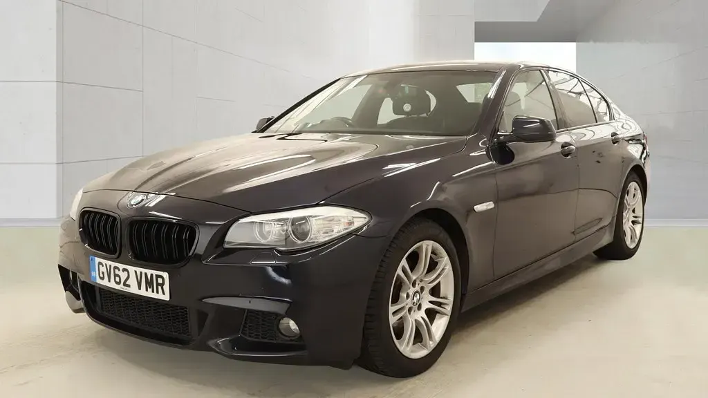 Gebraucht BMW 520 M Sport 2012 Schwarz Limousine
