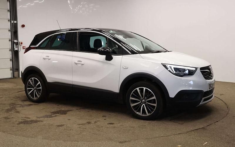 Used Vauxhall Crossland X Elite 131 HP (96 kW) 2020 White SUV