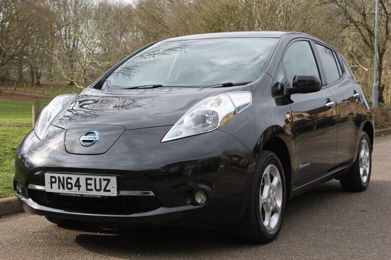 Black Used 2014 Nissan Leaf Acenta Hatchback | £3,995 (Fair price) - Image 1/4