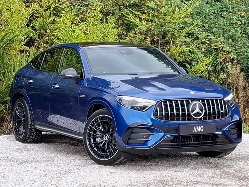 Blue New 2024 Mercedes GLC43 AMG Premium Plus Coupe | £83,298 (Good price) - Image 1/4
