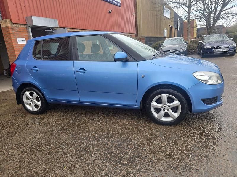 Used Skoda Fabia SE 2013 Blue Hatchback