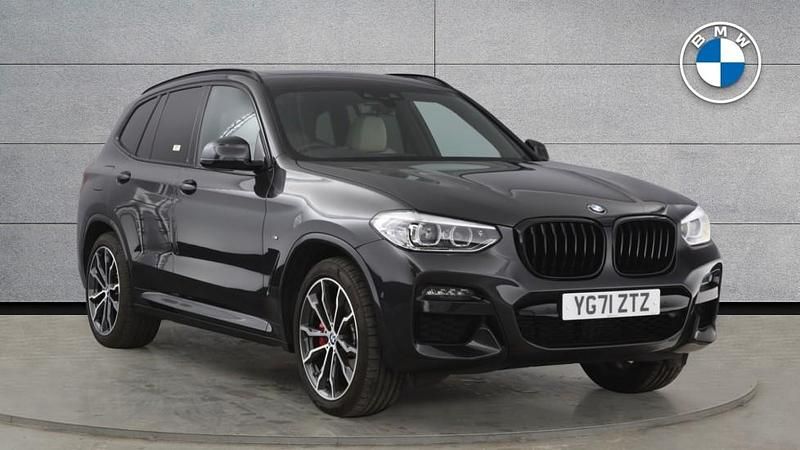 Grey Used 2021 BMW X3 M Sport SUV | £36,950 (Fair price) - Image 1/4