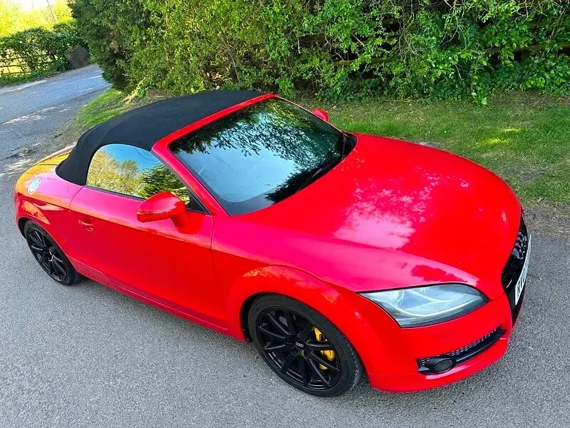 Used Audi TT 250 HP (183 kW) 2007 Red Coupe