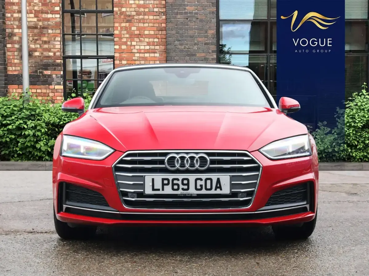 Używany Audi A5 Cabriolet S-Line 190 KM (139 kW) 2019 Czerwony Kabriolet