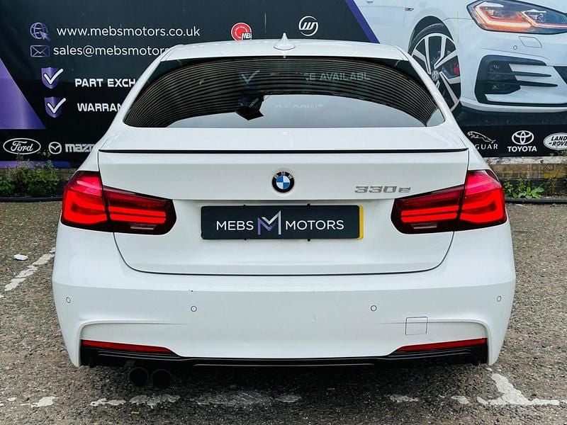 White Used 2017 BMW 330e M Sport Sedan | £10,200 (A bit pricey) - Image 1/3