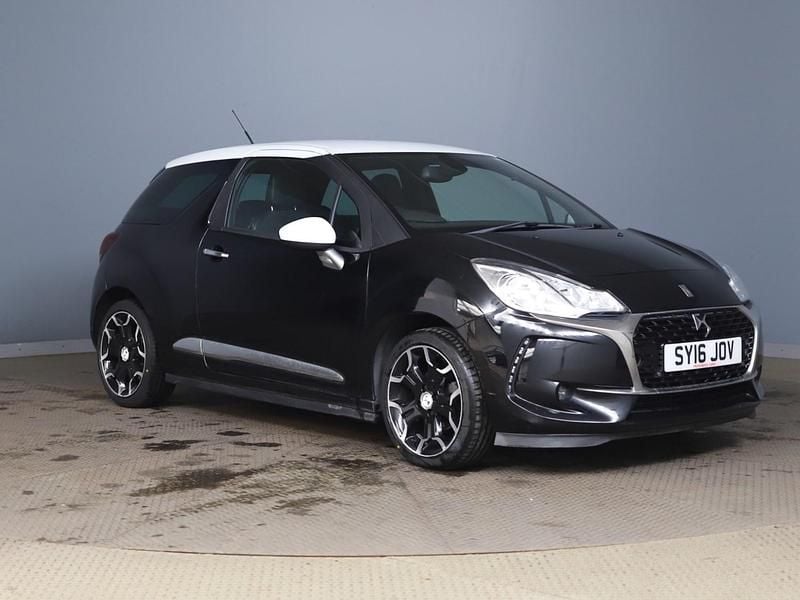 Black Used 2016 DS Automobiles DS3 Elegance Hatchback | £2,999 (Super price) - Image 1/4