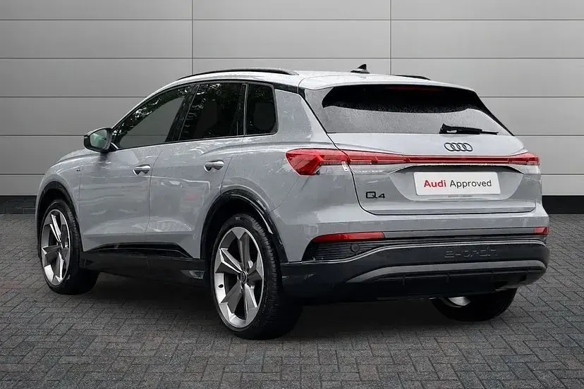 New Audi Q4 e-tron Black Edition 210 kW (286 HP) 2026 Pebble grey SUV