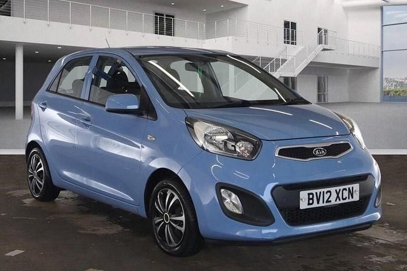 Used Kia Picanto 68 HP (50 kW) 2012 Blue Hatchback