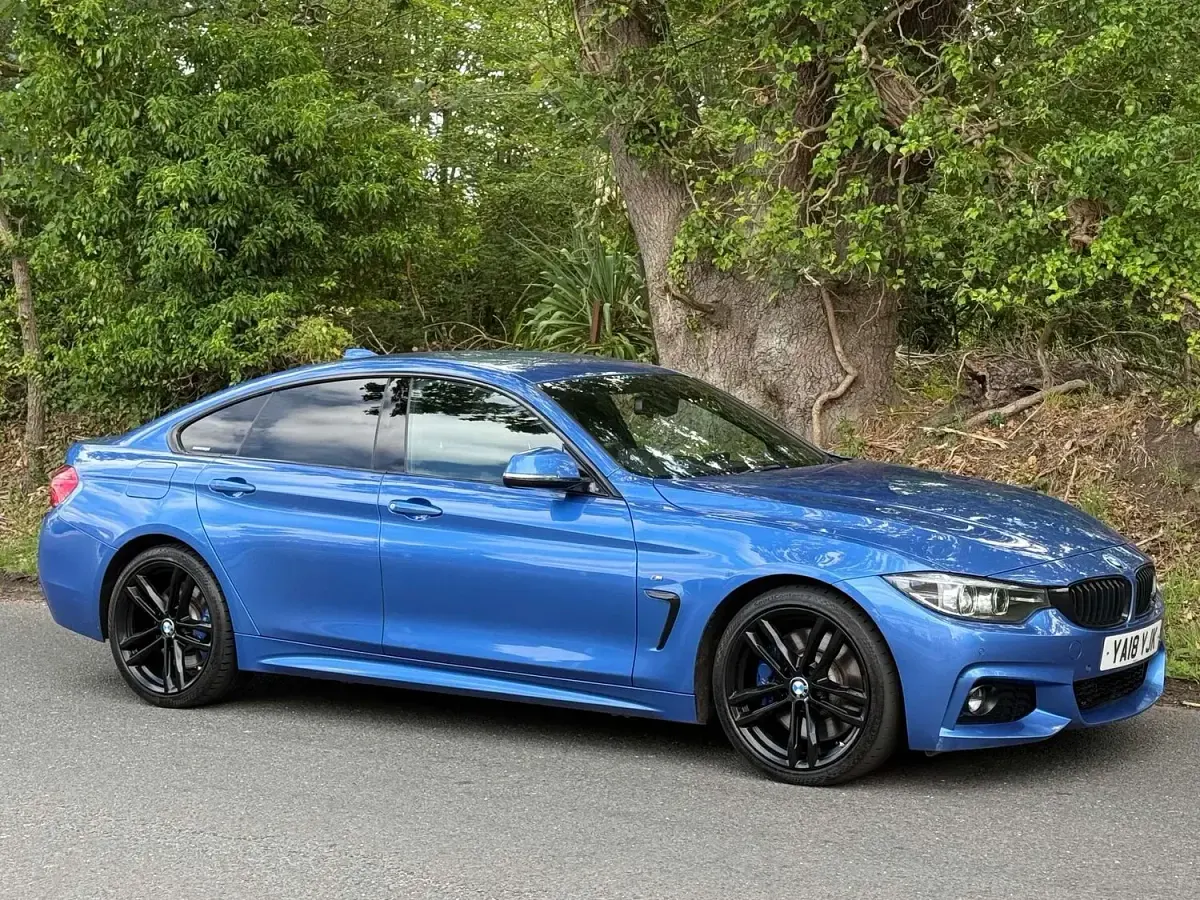 Used BMW 430 Gran Coupé M Sport 254 HP (186 kW) 2018 Blue Coupe