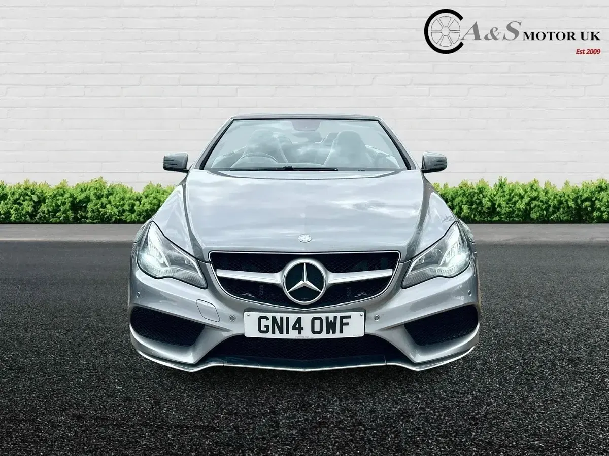 Begagnad Mercedes E220 AMG 168 HK (123 kW) 2014 Silver Cab